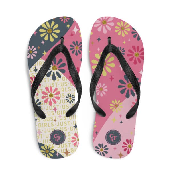 flip flops dancing daisies