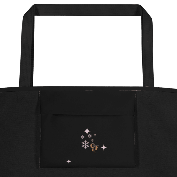 Better Together Black Tote Pocket