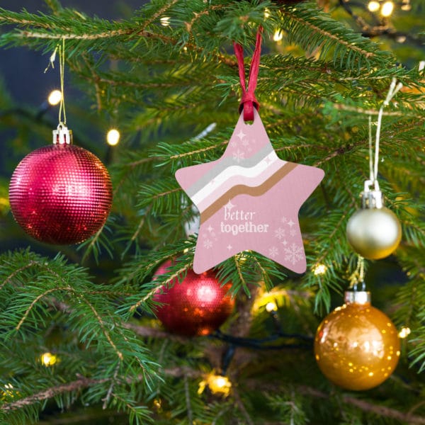 wooden-ornaments-wood-star hanging on tree melanie