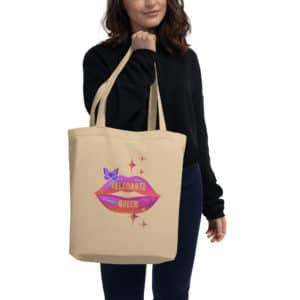 Celebrate Queen Eco Cotton Tote