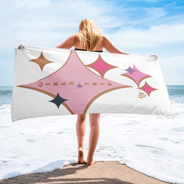 Diamonds_are_a_girls_bff_beach_towel_front-horizontial_white_jewel_diamonds_glam_30x60.jpg