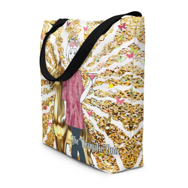 ms high maitenance graphic tote