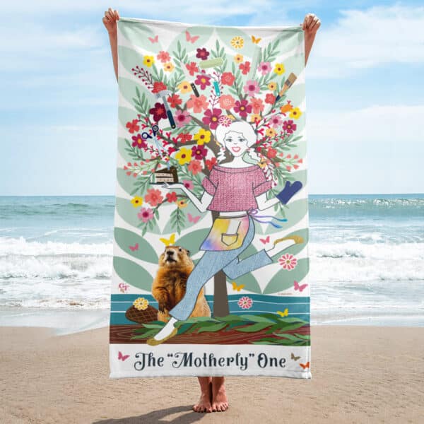 beach towel ms diy vertical