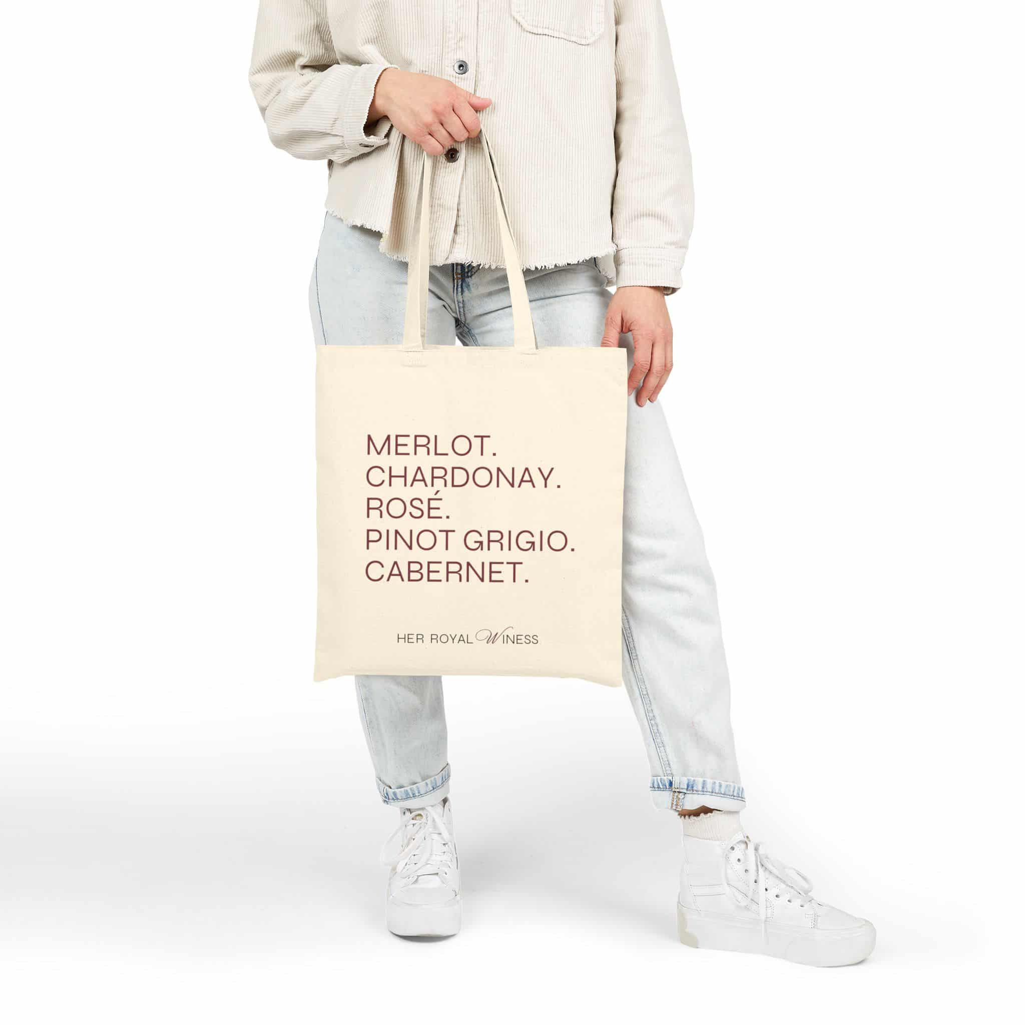 Her Royal Winess - Wine Names Tote