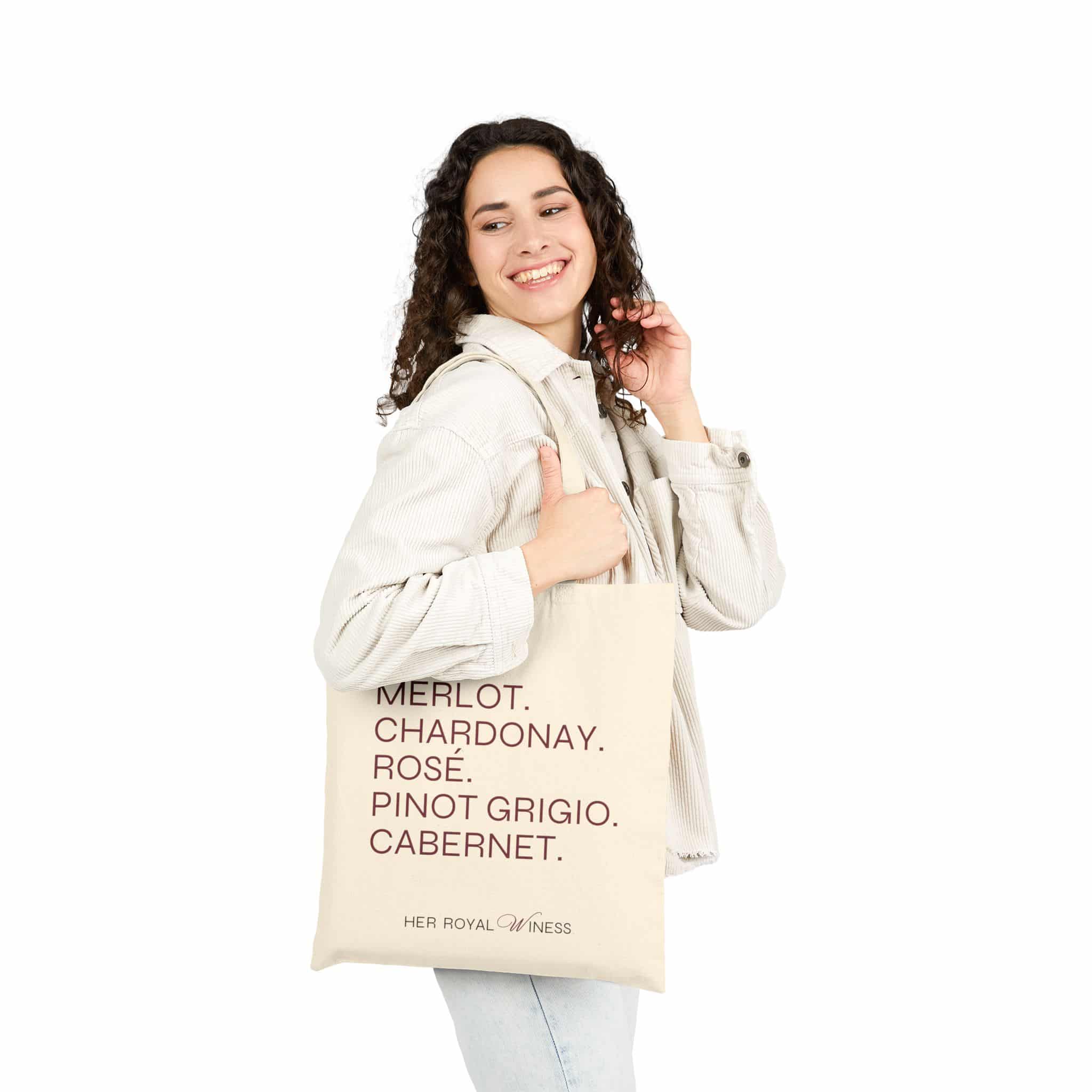 Her Royal Winess - Wine Names Tote - Image 6